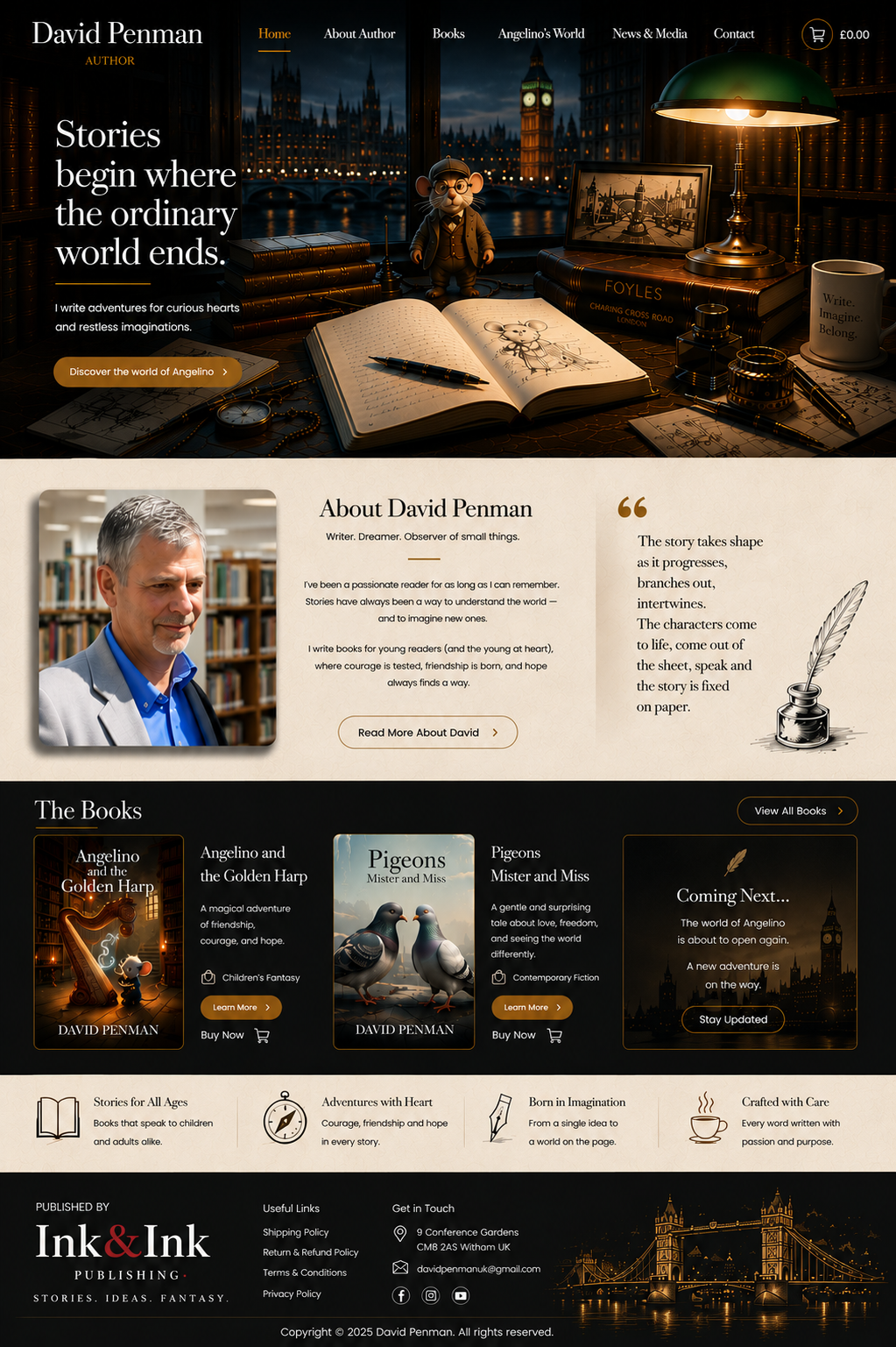 Home page master artwork