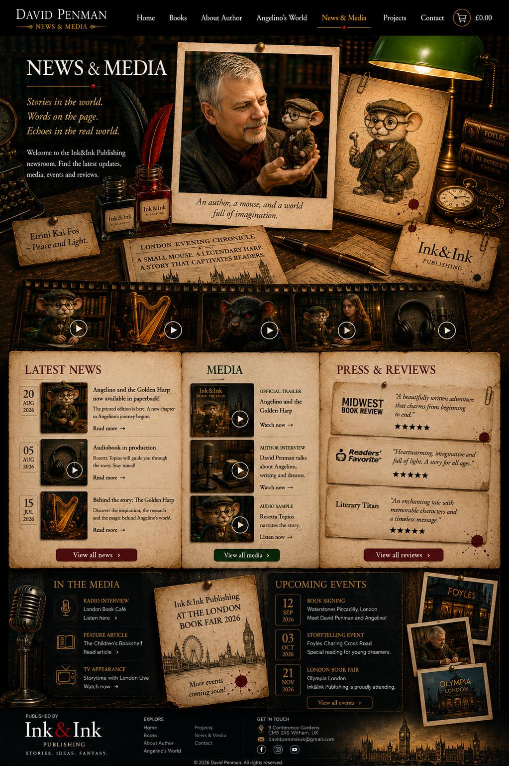 News & Media page master artwork